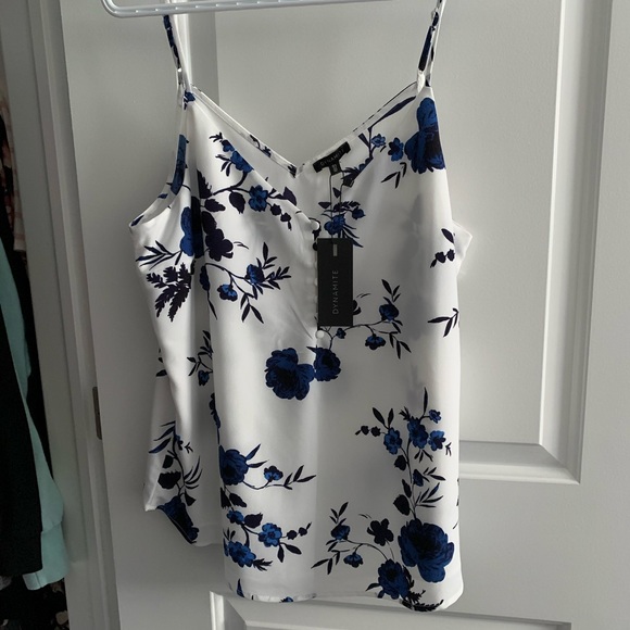 Dynamite Cami with Self-Covered Buttons - Picture 3 of 5